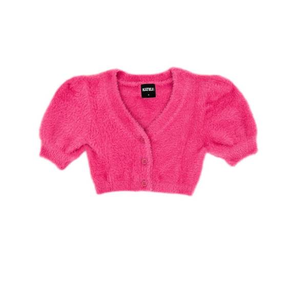 Katie J NYC Girls Rory Crew Cardigan